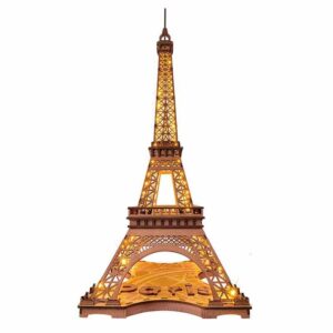 3D Eiffeltårn lampe som puslespil fra Rokrâ¢